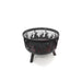 HEAT Hornset fire pit with grill grate fitted on top