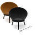 HEAT Kappa fire pits in rust and black side by side