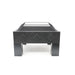 HEAT Kvadrat square fire bowl with mesh spark screen fitted