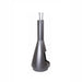 HEAT La Luz cone-shaped chiminea, side view on a white background