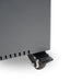 Close-up of the wheel on the HEAT Utevarme grey patio heater
