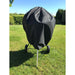 Kettle bbq cover black on weber