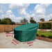 Lounge chair cover extra large green 105cm