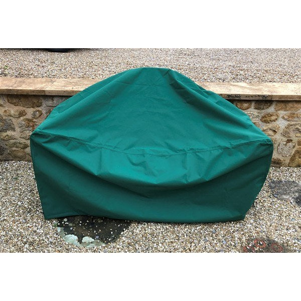 Lutyens bench cover green on bench