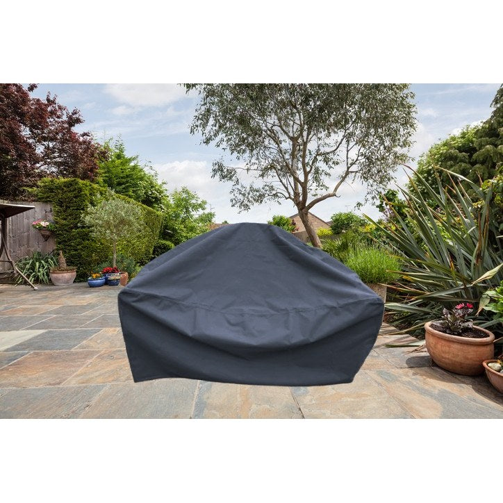 Lutyens bench cover grey