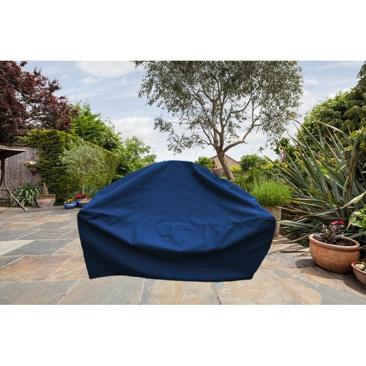 Lutyens bench cover navy blue