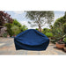 Lutyens bench cover navy blue