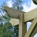pergola corner light green