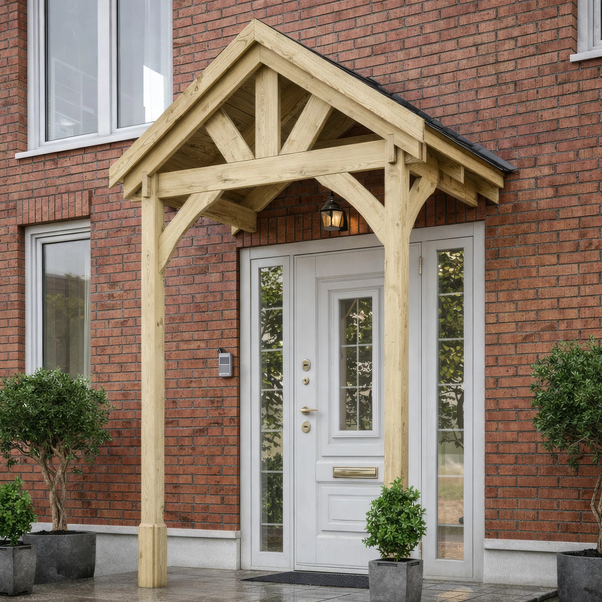 Felt Shingle Roof Porch