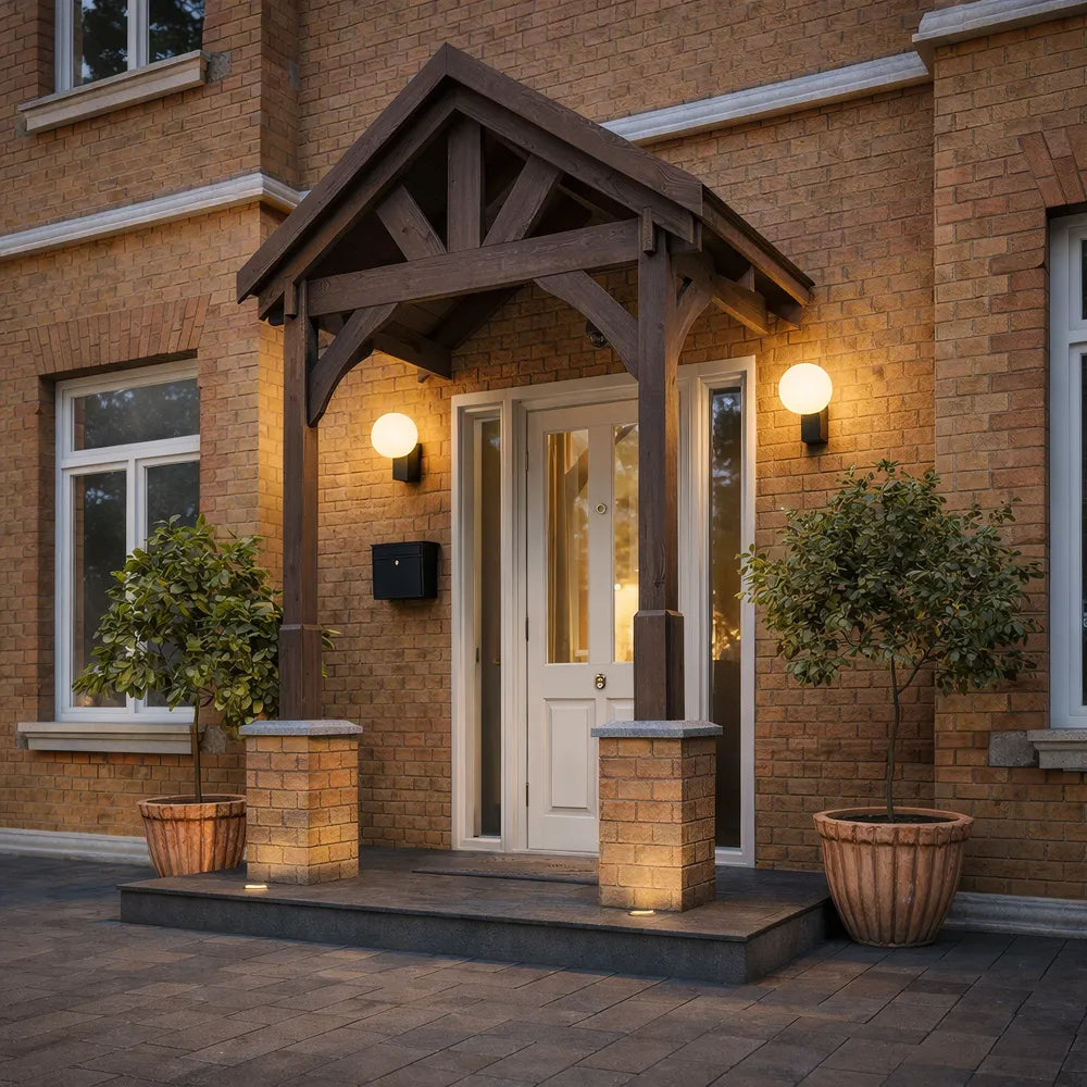 Slate Tile Roof Porch – Rustic Brown or Light Green