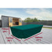 Rectangular garden table cover green 196cm