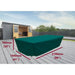 Rectangular garden table cover green 219cm