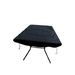 Rectangular table top cover black