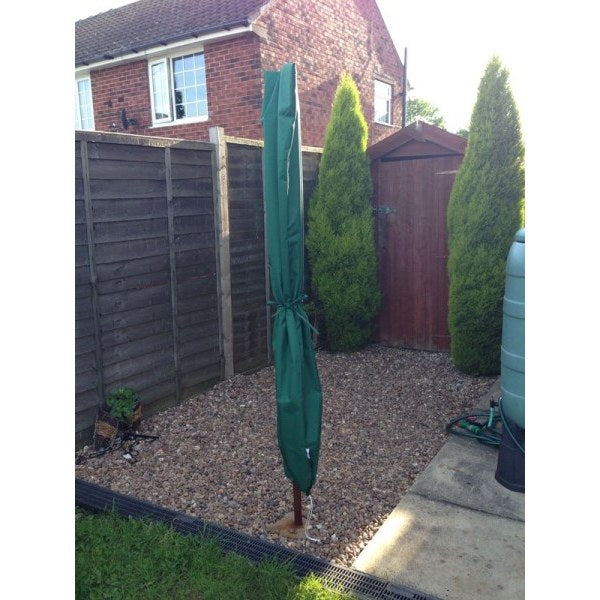 Rotary washing line cover large green