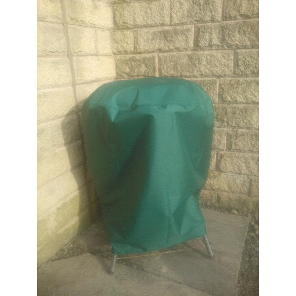 Round bbq cover green
