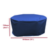 Round garden table cover navy blue 191cm dimensions