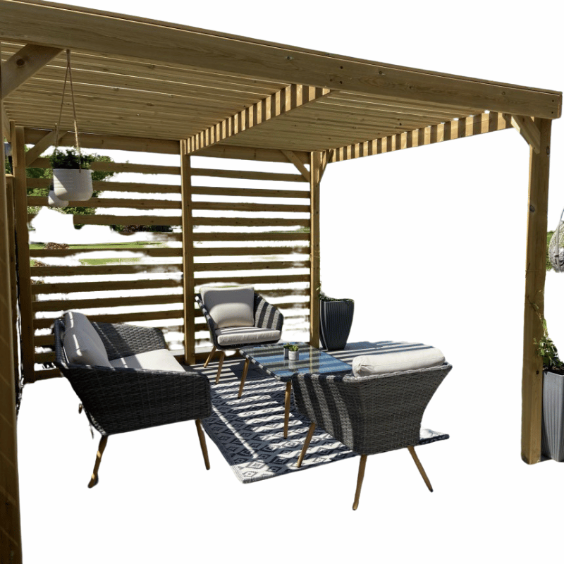 Rutland Shade Pergola – 4.2m Wide