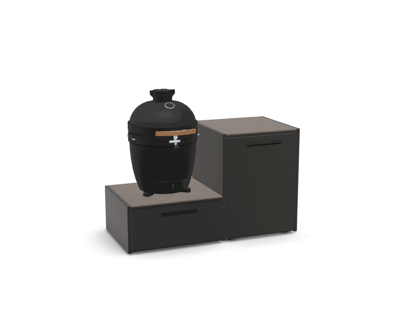 Barro Satin worktop – The Solo Chef Outdoor Kitchen