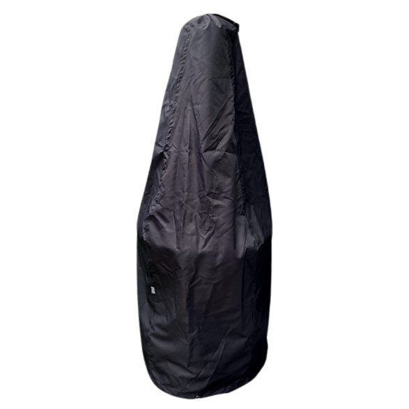 Steel chiminea cover black