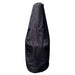 Steel chiminea cover black