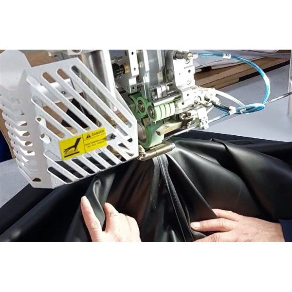 Table top cover seam sealing machine