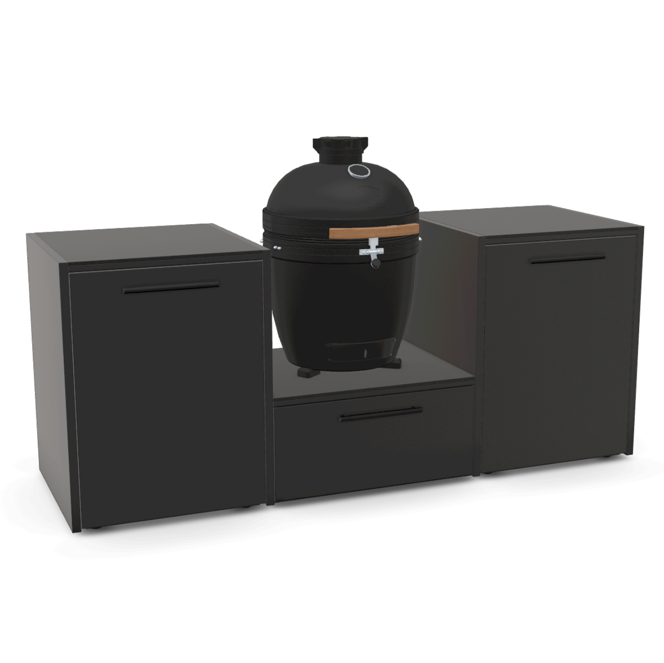 Nero Riverwash worktop – The Double Up Outdoor Kitchen