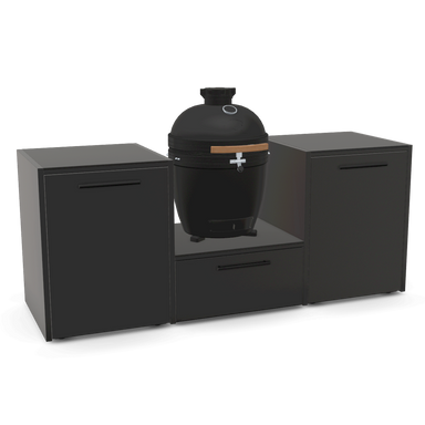 Nero Riverwash worktop – The Double Up Outdoor Kitchen
