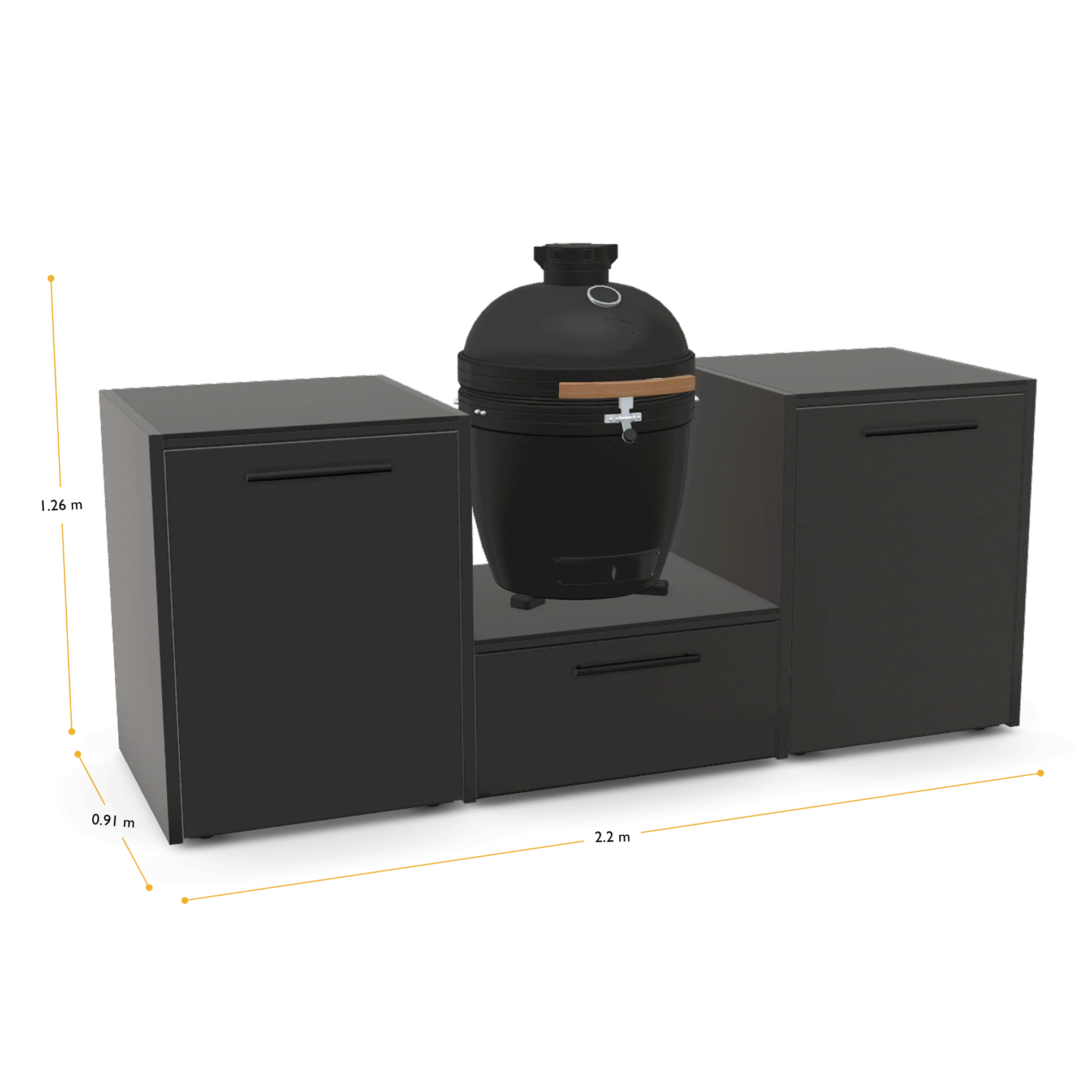 The Double Up Outdoor Kitchen