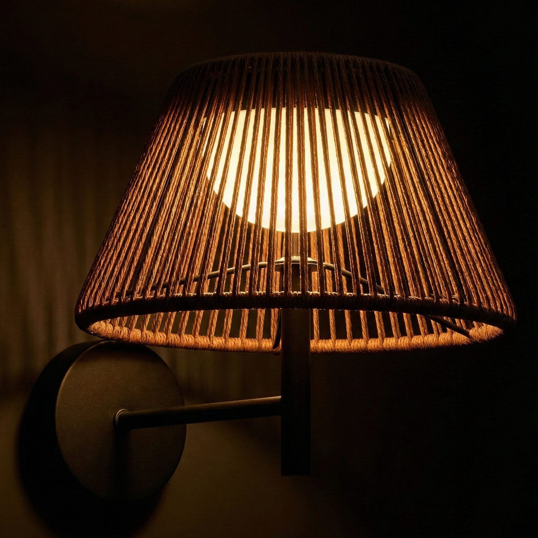 ZOLUNA AYLA Solar Wall Light with Remote Control